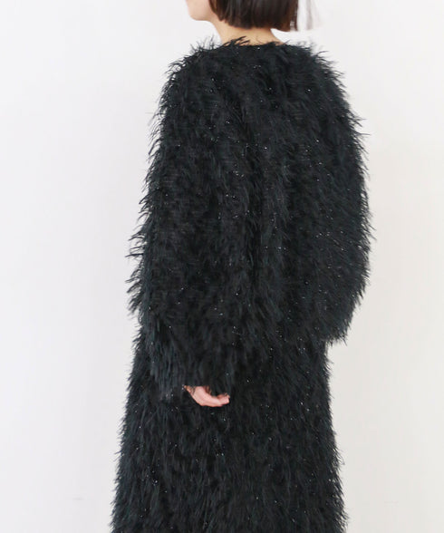 【SOI-MeME】sheer fringe jacket